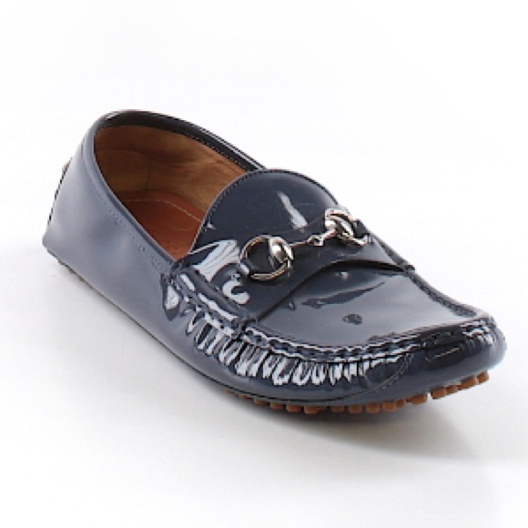 Gucci Shoes - NWOT Gucci Patent Horsebit Driver